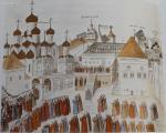 Moskva Kremlinin Annunciation Katedrali